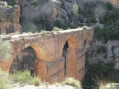 La Serranía-Hoces Río Turia; el tiemblo piedralaves miradores madrid cañones del sil aldeas abandona